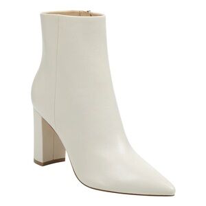 White Marc Fisher Ankle Boots